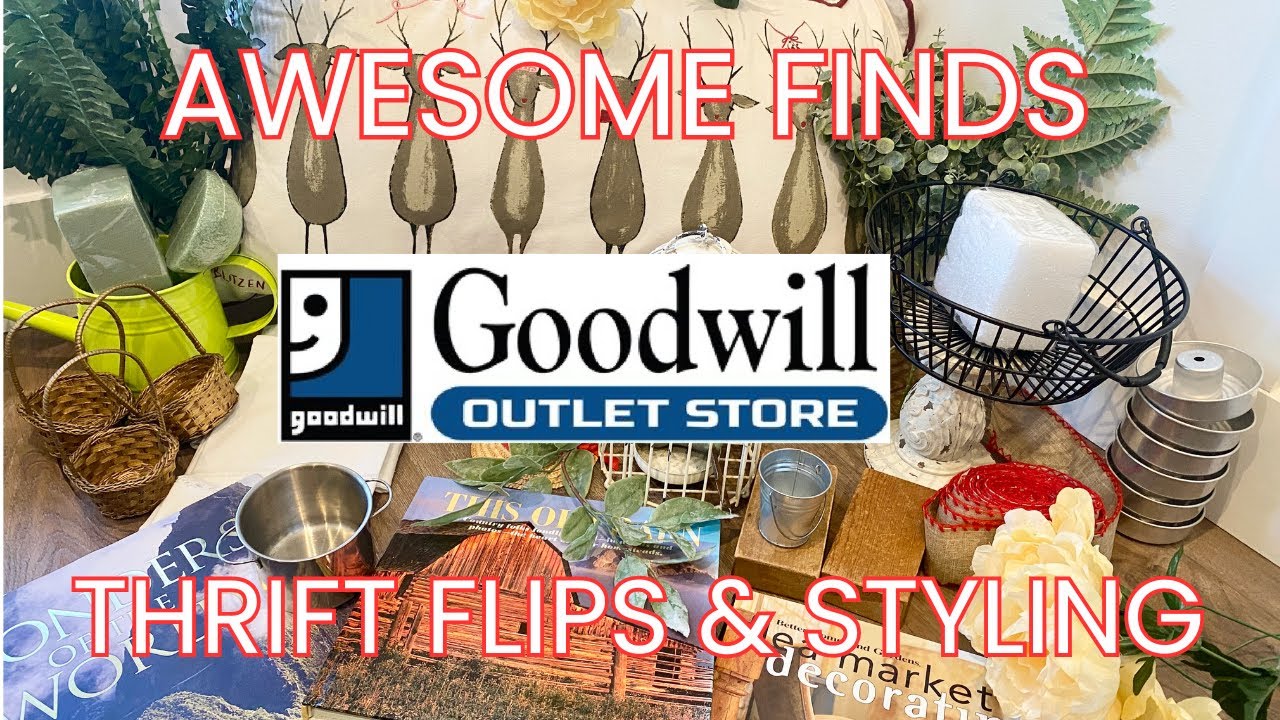 GOODWILL BINS GOLD!  Haul, Thrift Flips & Home Styling with Thrifted Finds.  Come See!