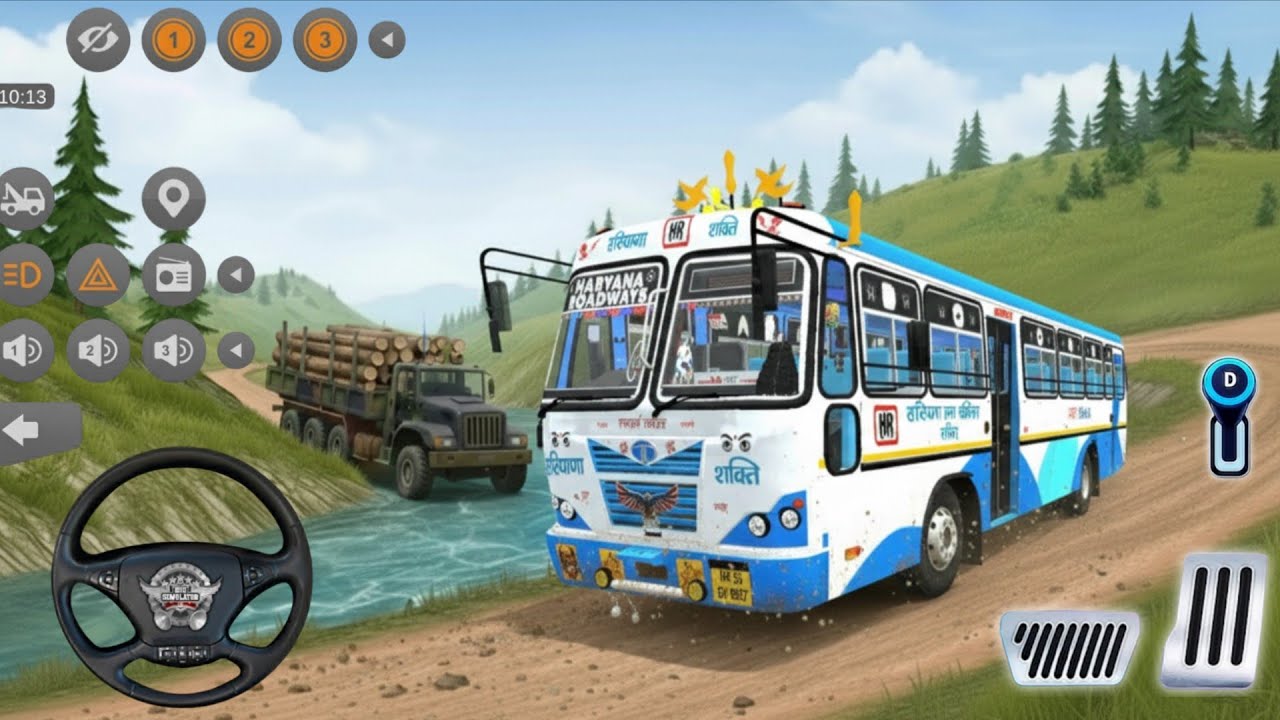 From Timber Trucks to Passenger Buses: The Wild Road