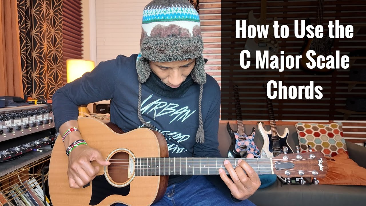 Chords in the Key of C Major (Guitar Lesson)