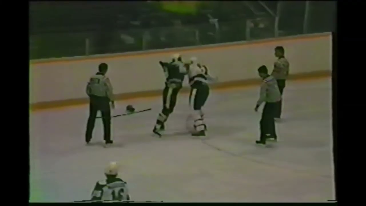 Steve Martinson vs Val James AHL Jan 28/86