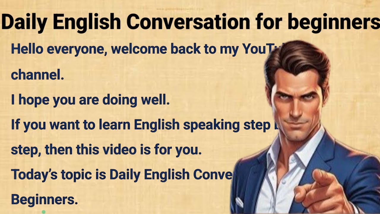 Daily English Conversation for beginners 