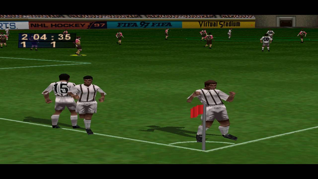 FIFA 97 PS1 Gameplay HD