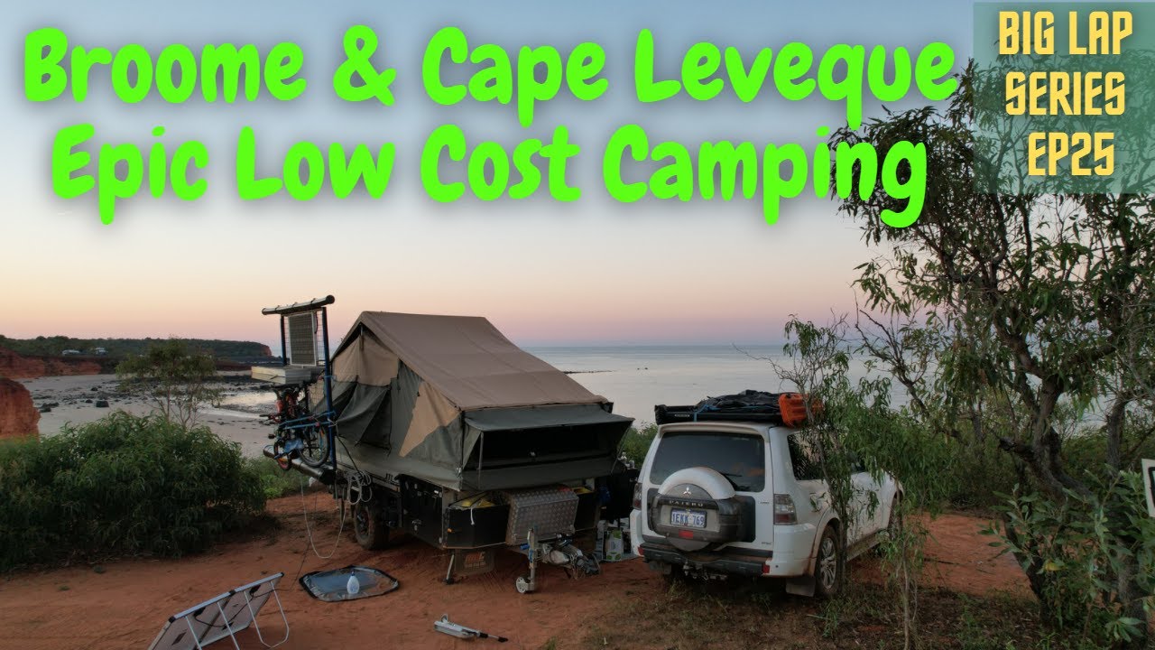 BEST LOW COST CAMPER TRAILER BEACH CAMP IN WA? You won`t believe it! Big Lap Series EP25!
