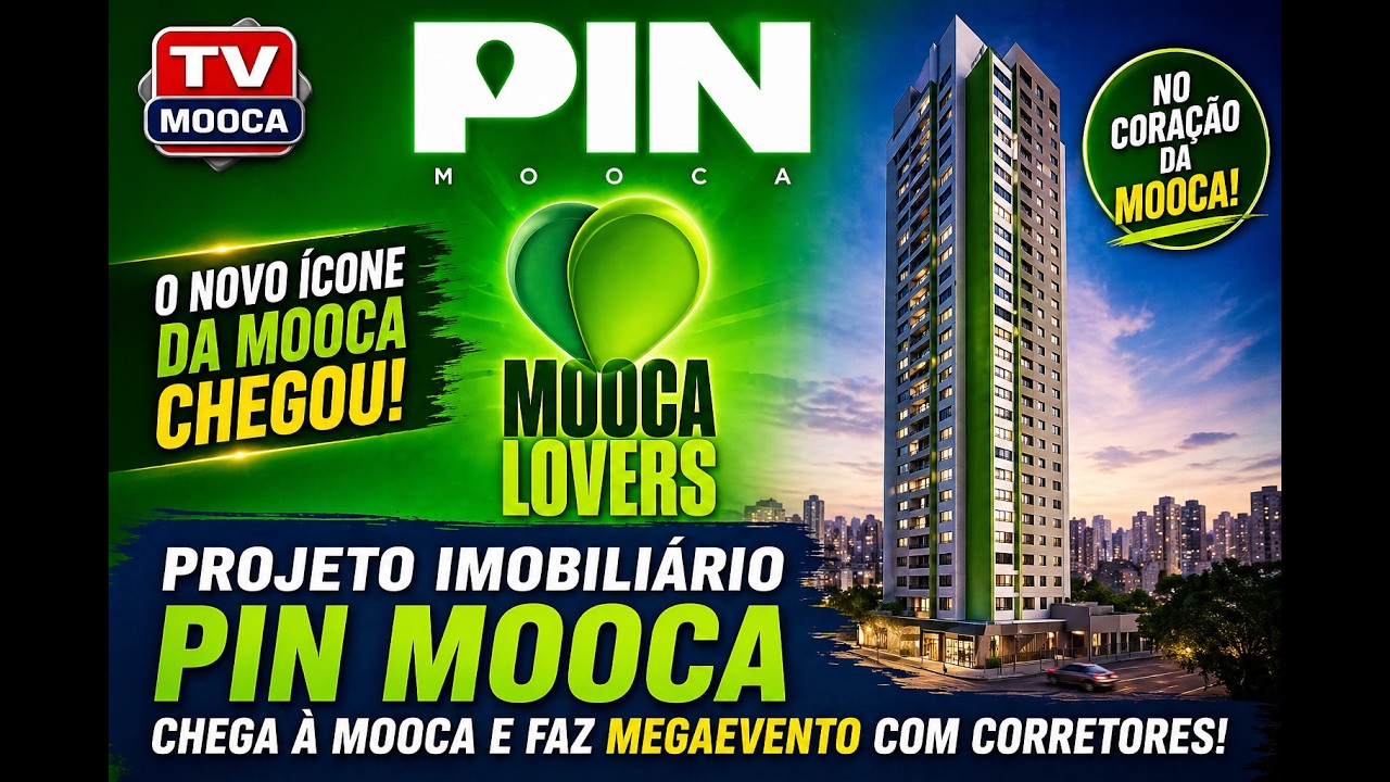 Projeto Imobiliário PIN Mooca chega ao bairro da Mooca