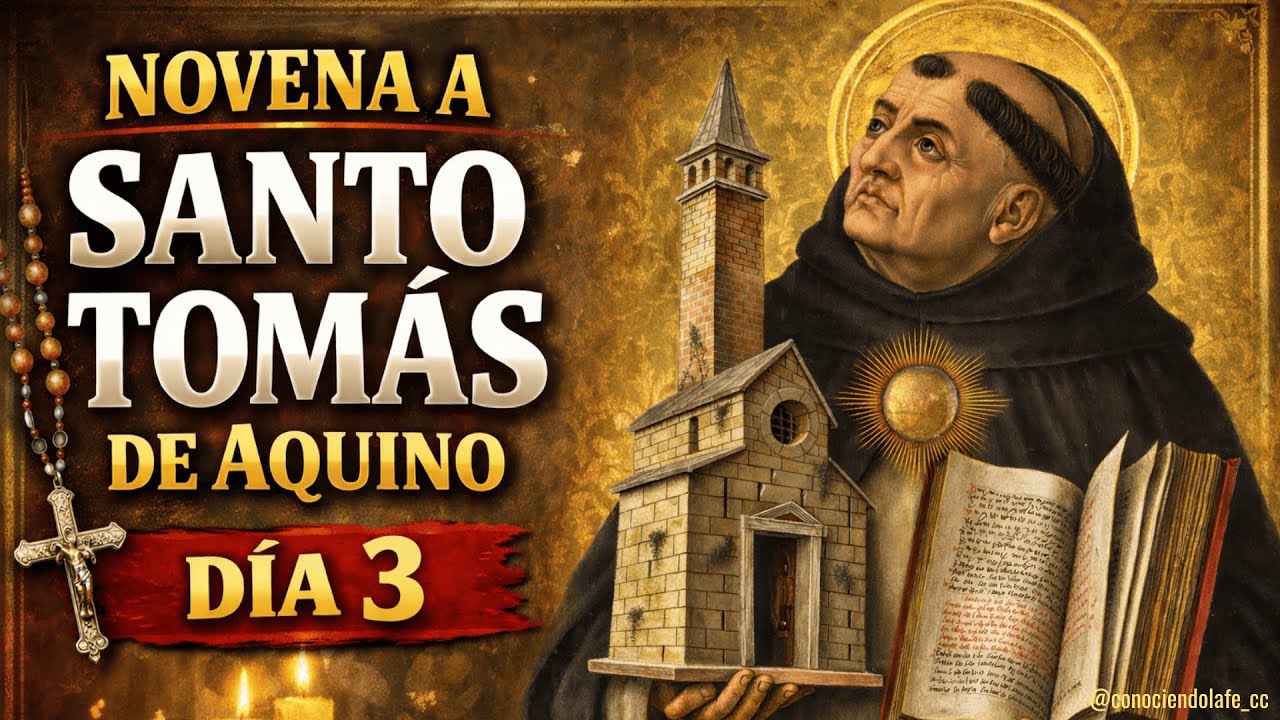 NOVENA a SANTO TOMÁS DE AQUINO || Día 3 || Conociendo la Fe