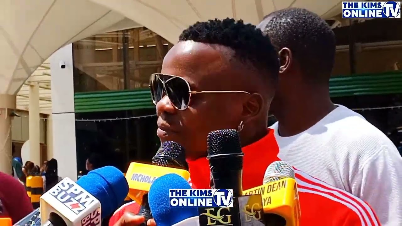 SEE WHAT HARMONIZE SAYS ABOUT BREAKING UP WITH PAULA KANJALA AFTER LANDING AT JKIA NAIROBI