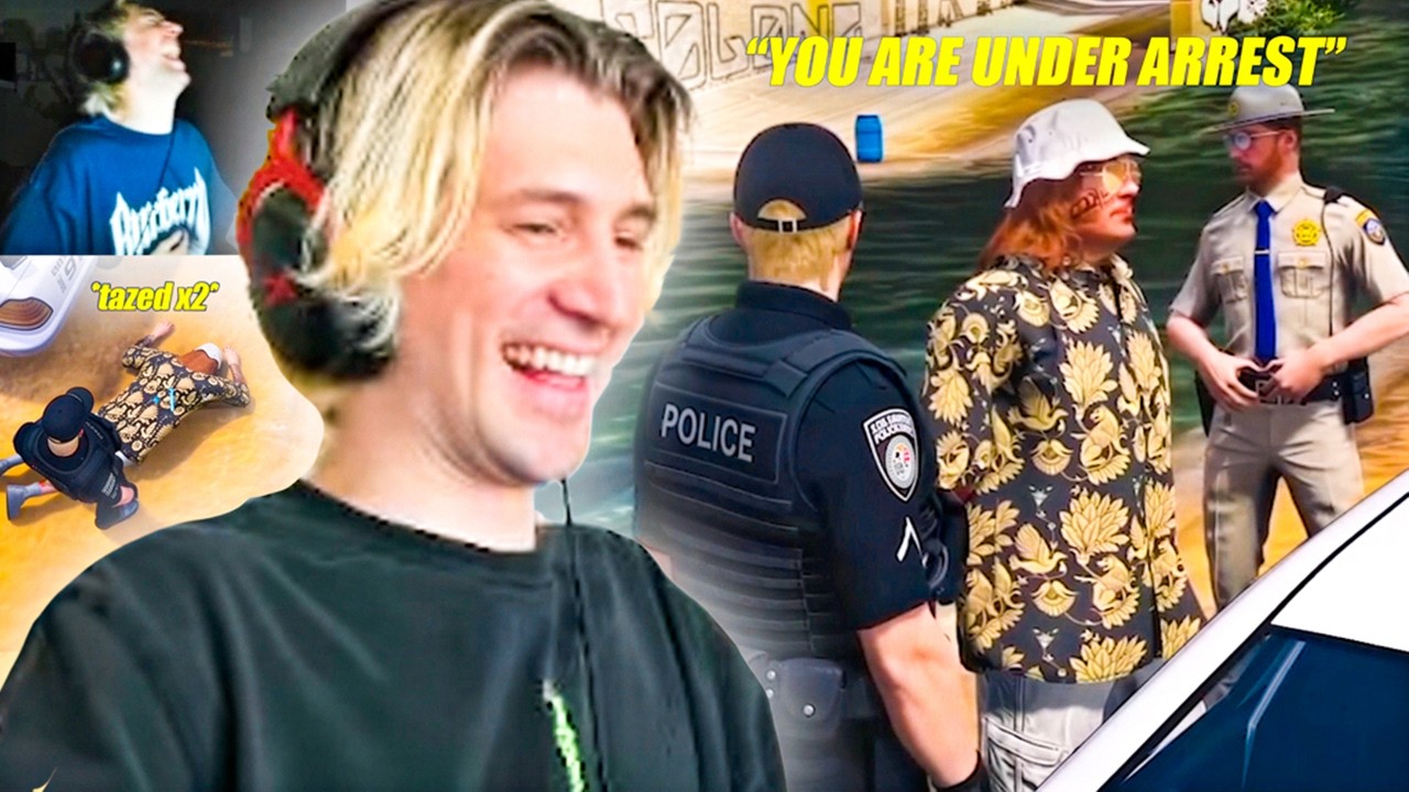xQc не может перестать СМЕЯТЬСЯ над самыми смешными моментами из GTA RP!