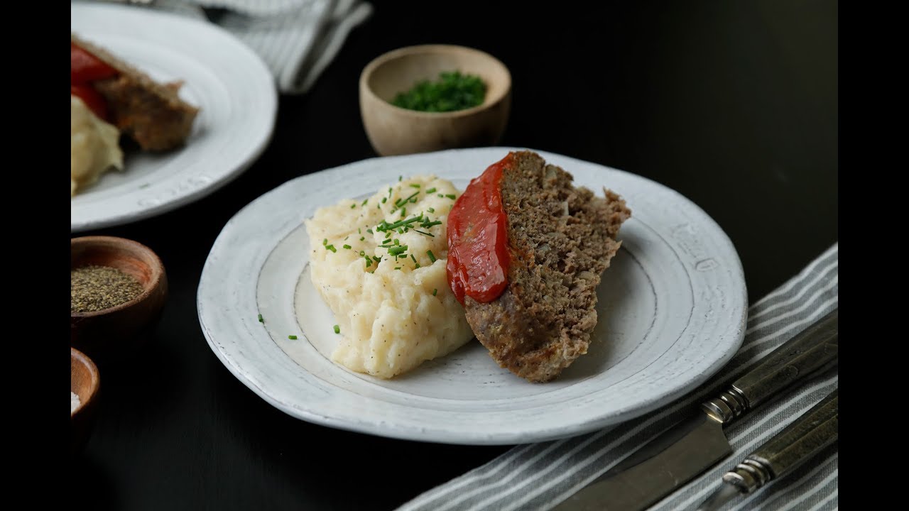 Pressure Cooker Meatloaf And Mashed Potatoes with Mealthy MultiPot