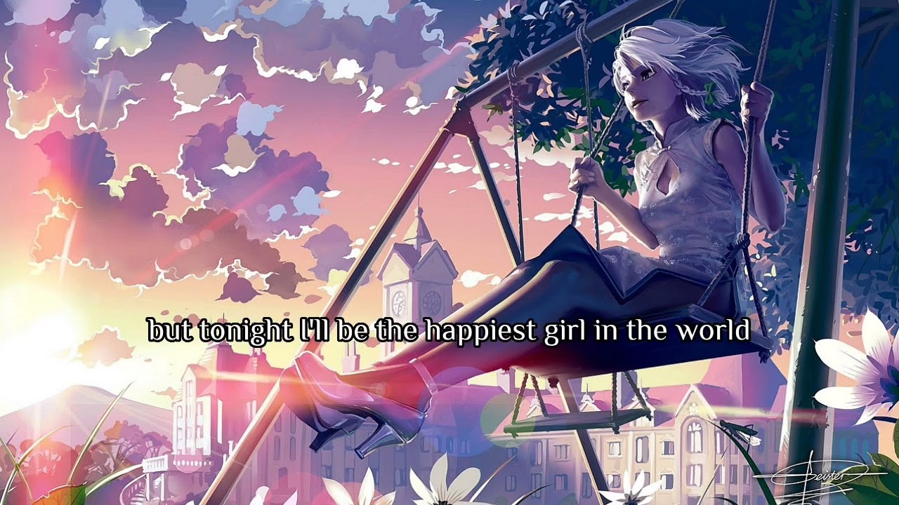 Nightcore - The Happiest Girl ( Lyrics ) BLACKPINK