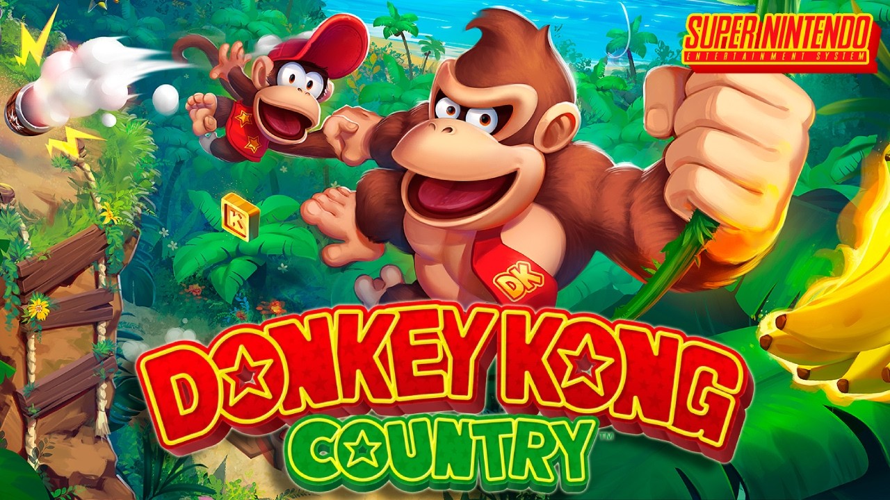 Donkey Kong Country (Super Nintendo,SNES) Прохождение