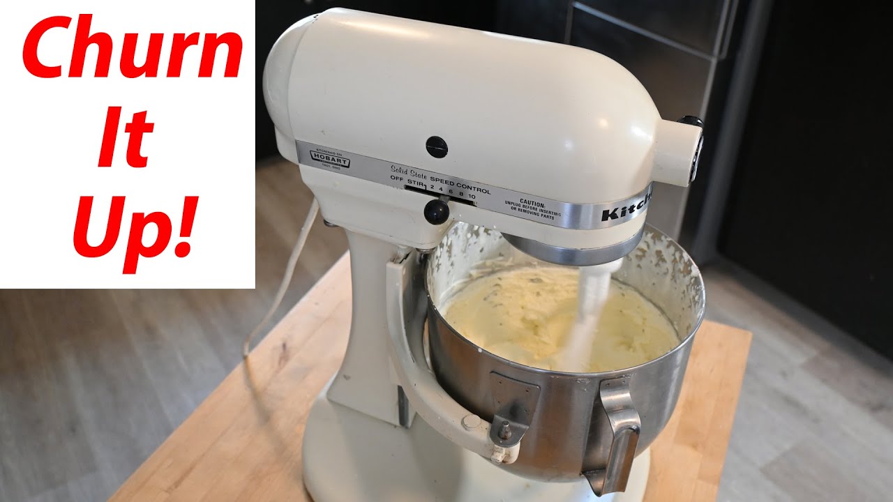 Как приготовить масло в миксере KitchenAid