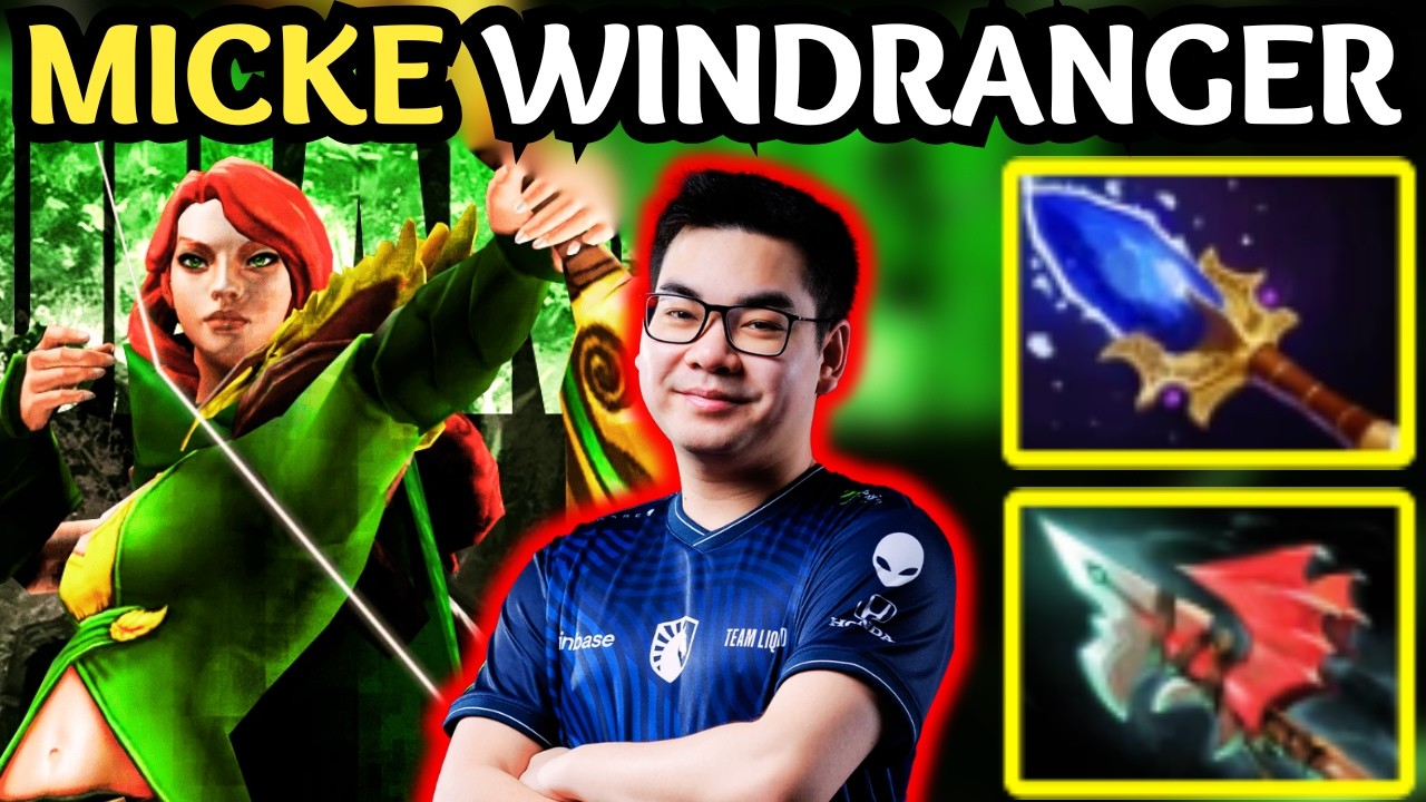 🔥 Micke WINDRANGER Carry META &mdash; Focus Fire DESTROY 🔥 Dota 2 Gameplay