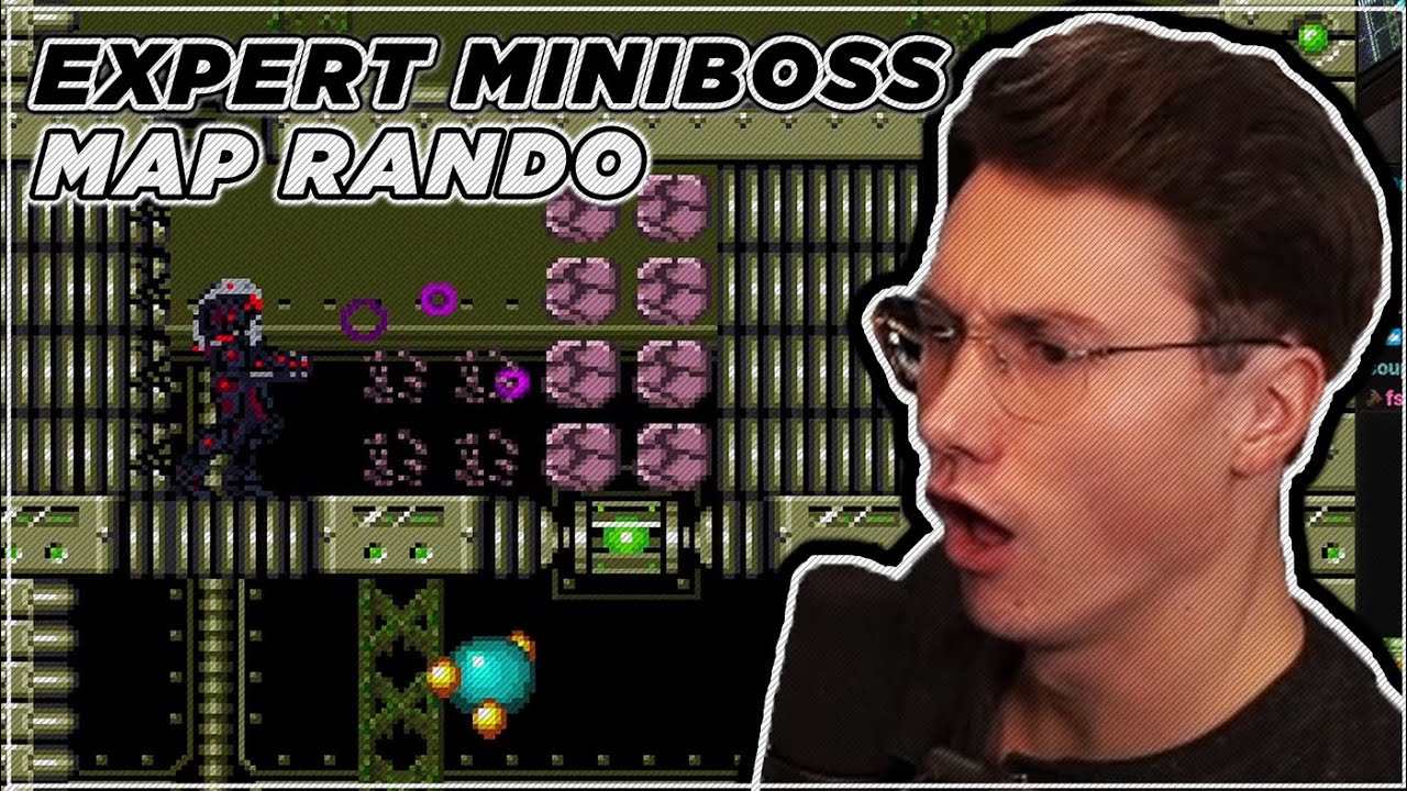 Expert Miniboss Map Rando v2 | Super Metroid