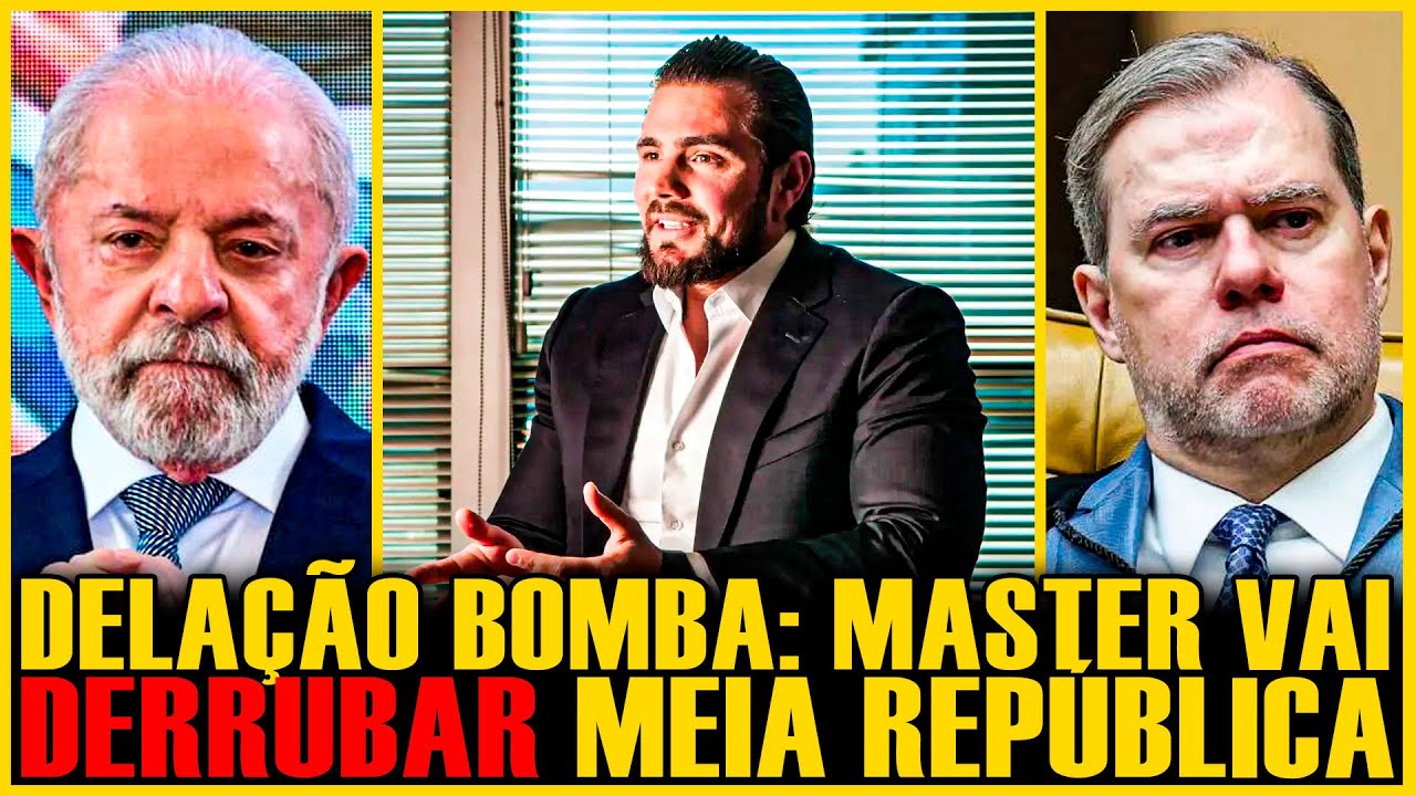PÂNICO EM BRASÍLIA: DANIEL VORCARO PODE ACABAR COM LULA E O STF AGORA!