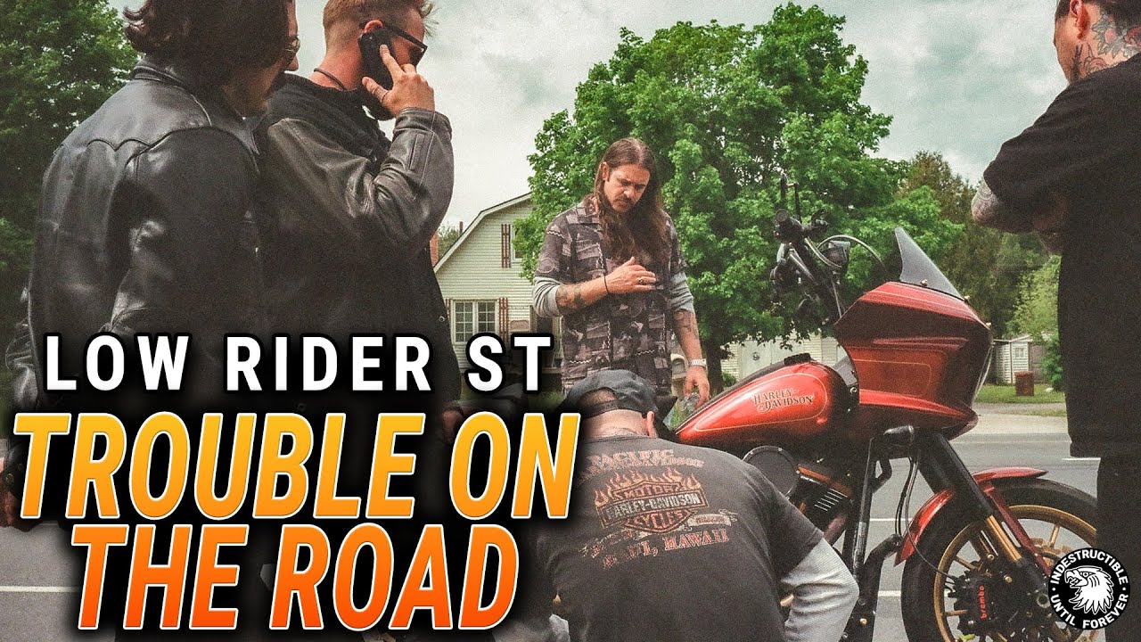 Harley Davidson Low Rider ST Trouble On The Road!