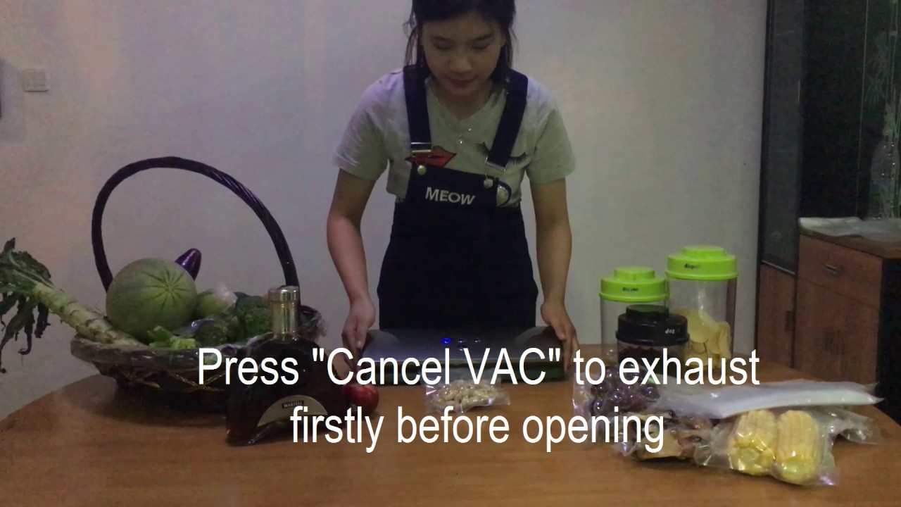 Dapai Automatic Food Vacuum Sealer Machine Operation Demonstration