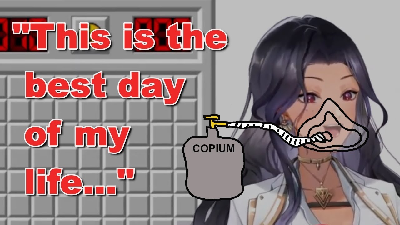Scarle blesses us with her【Mommy Voice】while malding in Minesweeper