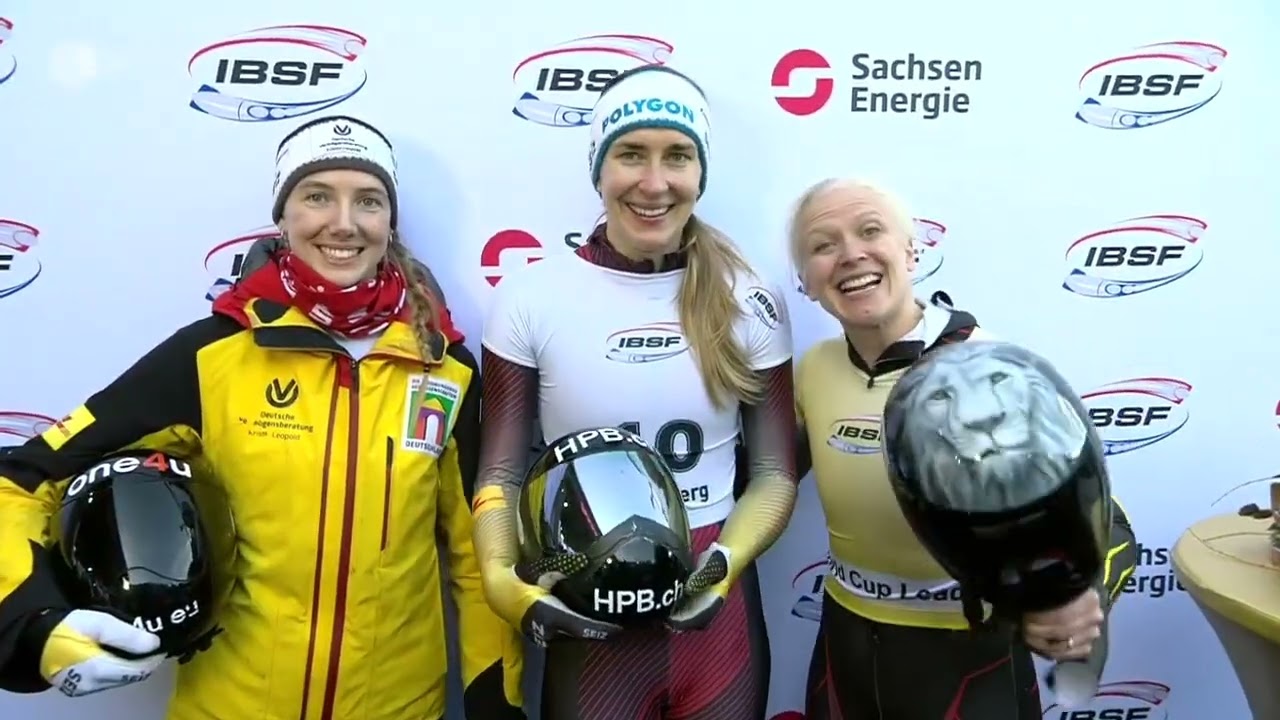 Jacqueline Pfeifer mit Sieg  beim Weltcup-Finale in Altenberg - Bereit für Olympia
