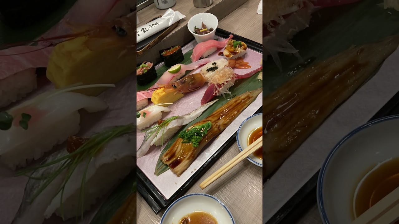 渋谷美登利寿司w@3800円メニューと現品