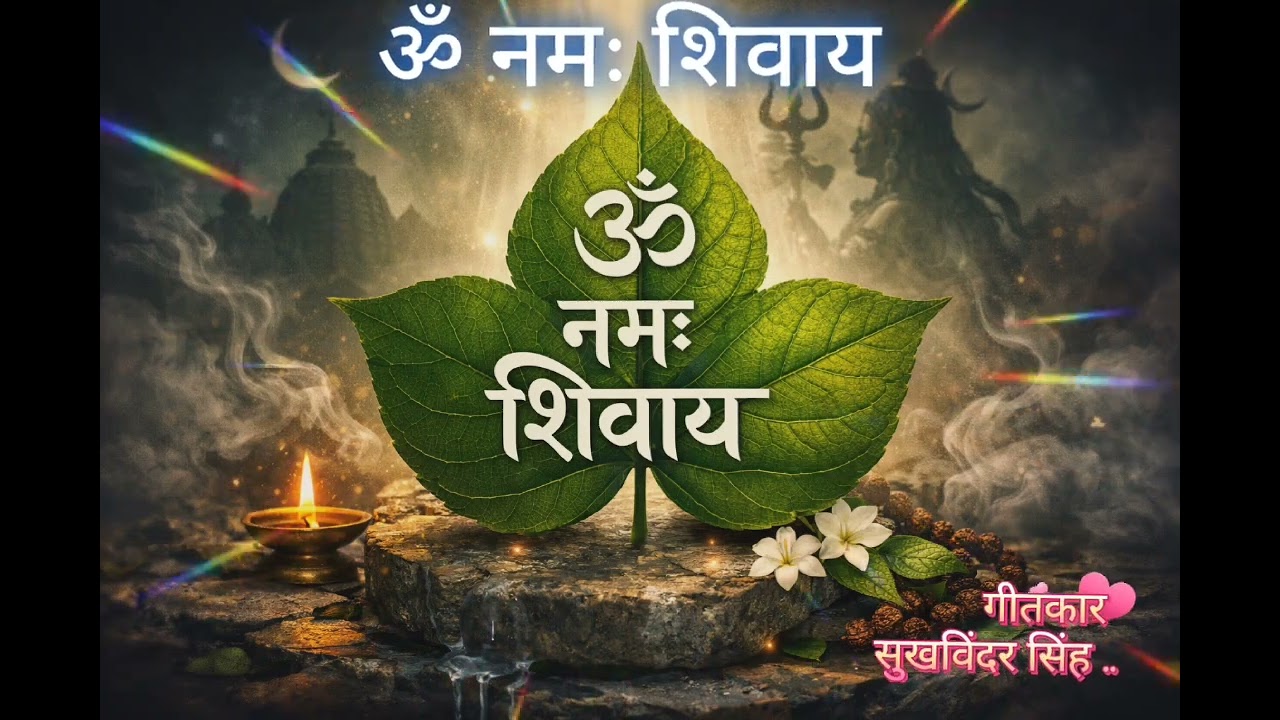 शिव रात्रि स्पैशल शिव भजन ( बेल पत्र ) गीतकार सुखविंदर सिंह .. हर हर महादेव 