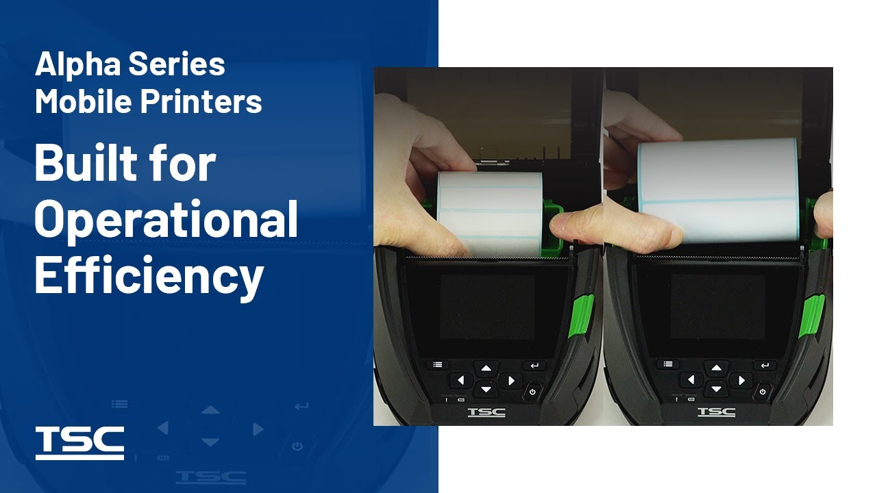 Alpha Series Mobile Printers: Built for Operational Efficiency