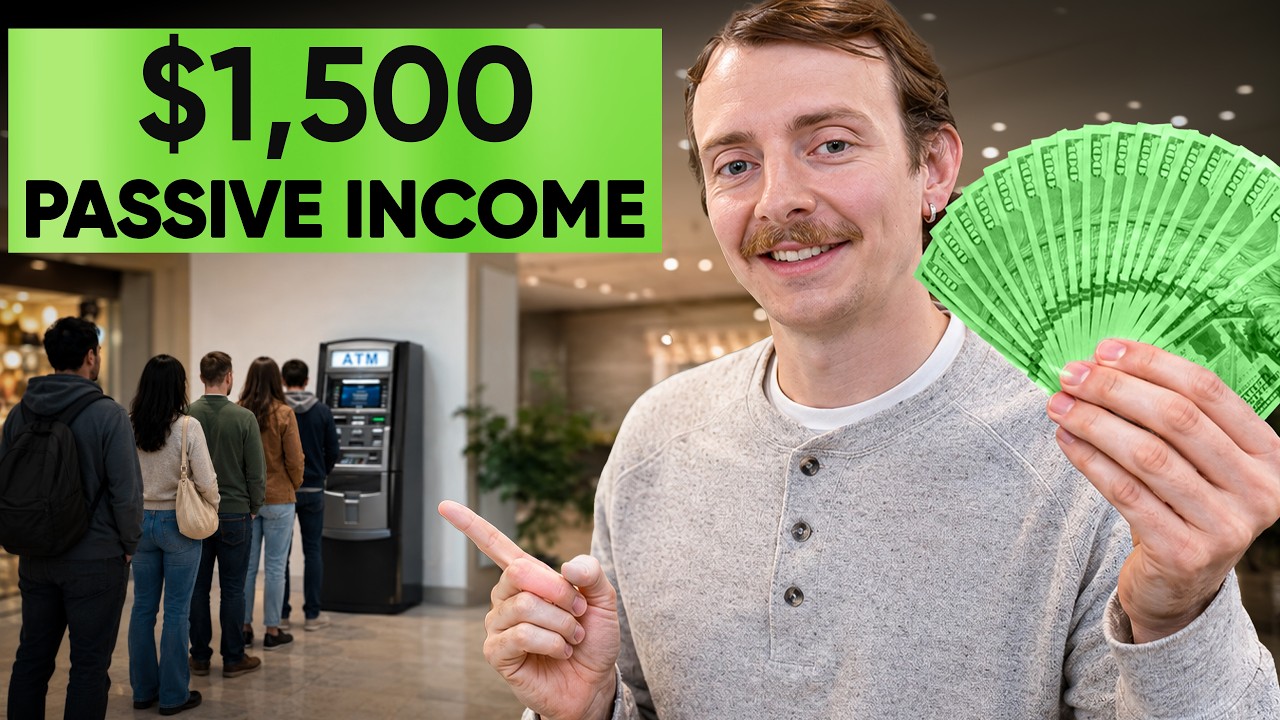 Как он зарабатывает 1500$ в месяц на банкоматах (тратя всего 1 час в неделю)