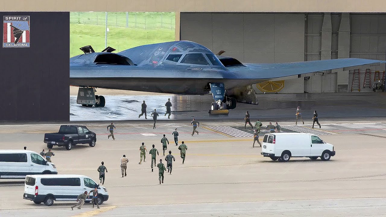 US Rolling Out Fully Armed B-2 Bombers During Mission