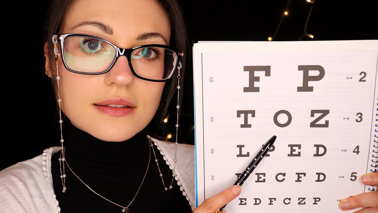 [ASMR] Deine Augenarzt Untersuchung mit Sehtest - Arzt RP (Deutsch/German)