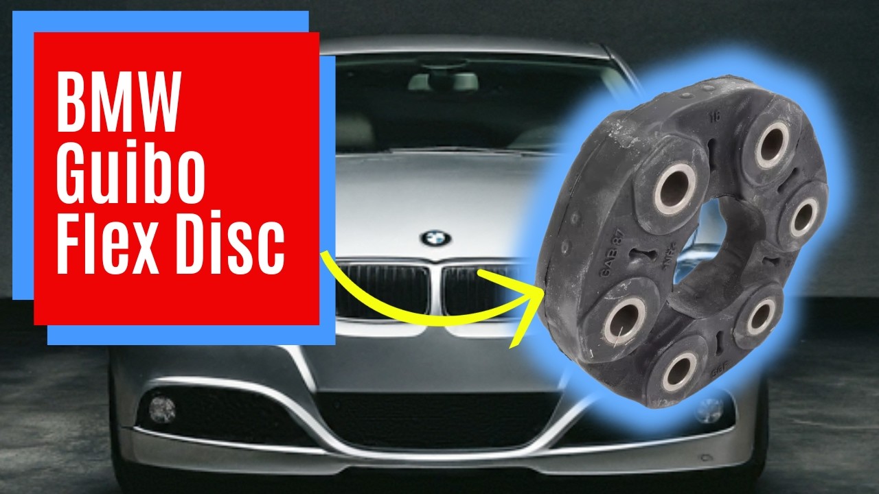 BMW Flex Disc | BMW Guibo Disc Replacement | Center Support Bearing DIY || Evergreen Builds