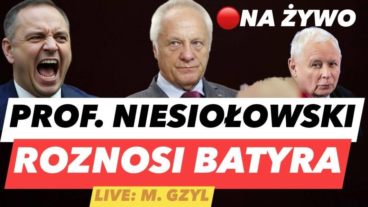 Prof. Niesiołowski MIAŻDŻY Nawrockiego i PiS | Haniebne ruchy prawicy [na żywo]
