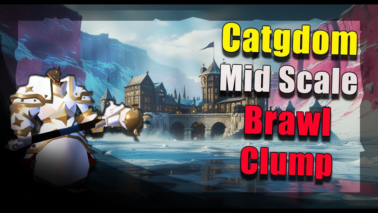 Brawl Clump Comp 🔥 / Mid Scale Open World / Albion Online - Catgdom