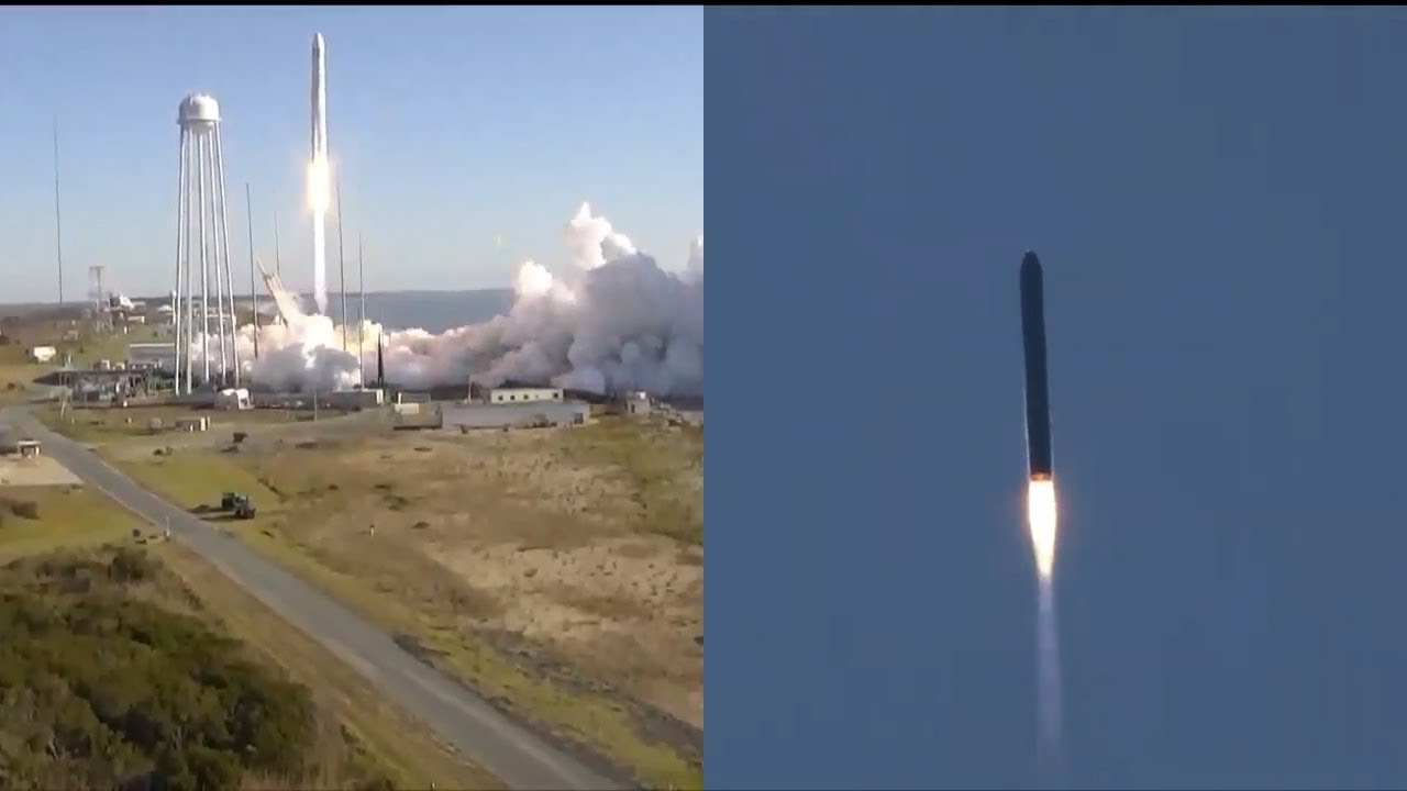 NG-12: Antares 230+ launches S.S. Alan Bean Cygnus