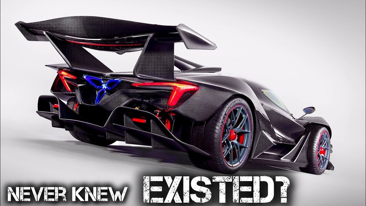 SUPERCARS & HYPERCARS - YOU DIDN'T KNOW EXISTED!