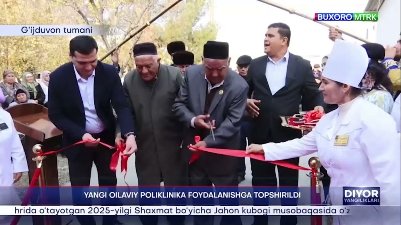 #OAV_BIZ_HAQIMIZDABuxoro telekanalida G‘ijduvon tumanida yangi ochilgan oilaviy pollinika 