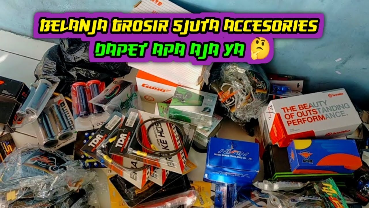 Belanja Accesories motor modal 5juta Grosir dapet aja