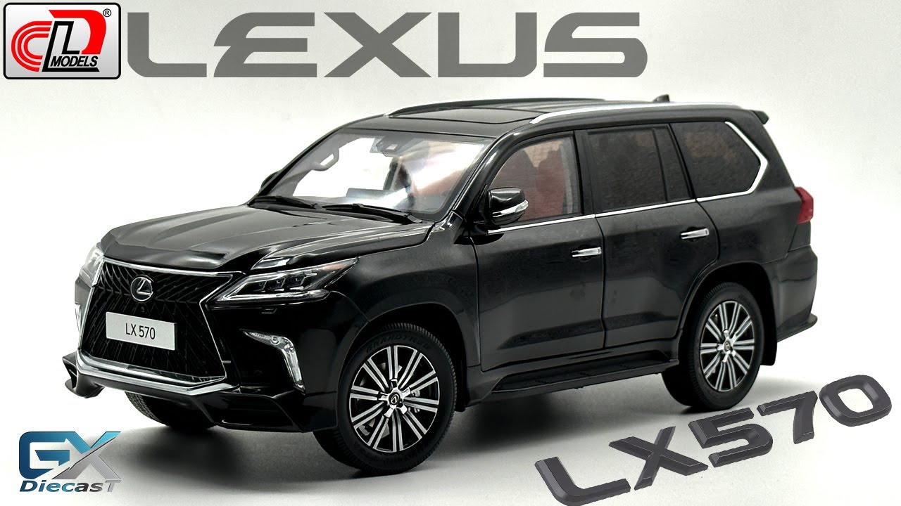LCD 1/18 Lexus LX570 2021 (Black)