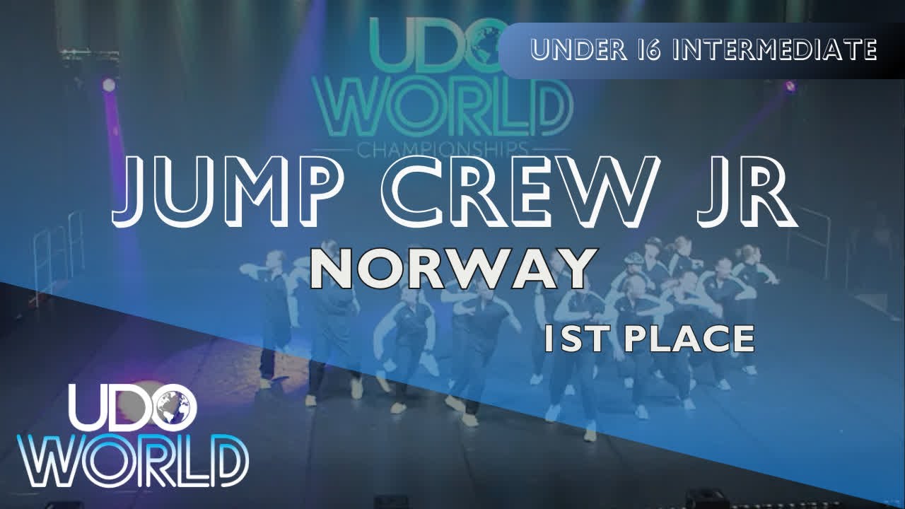 Jump Crew JR | Under 16 Intermediate 1st Place | UDO World Championships 2024