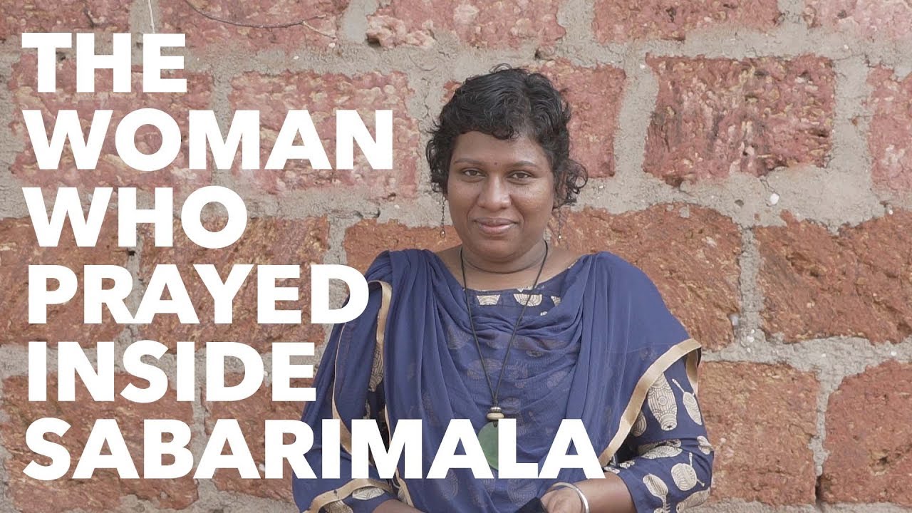 Meet The Woman Who Prayed Inside Sabarimala