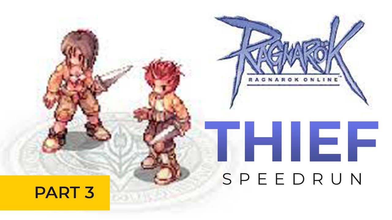 iRO Ragnarok Online Thief speedrun to job level 50! (Part 3) | Easy for beginners
