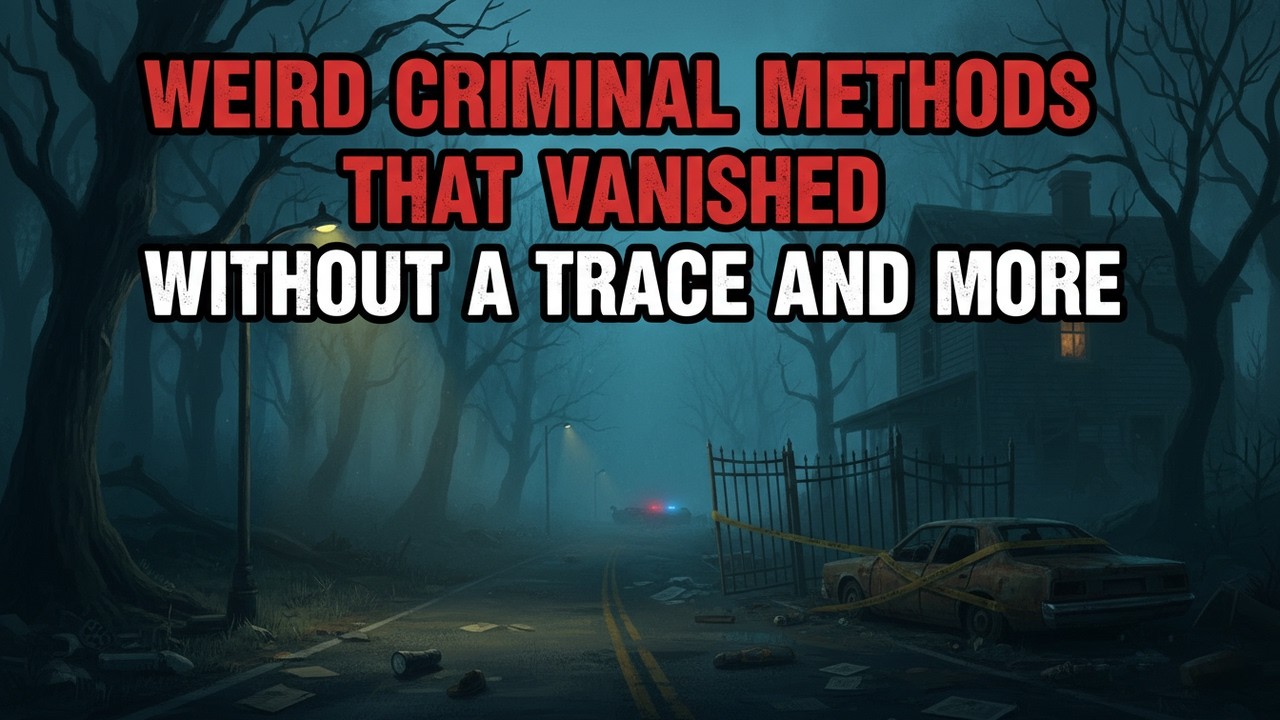 True Crime For Sleep | WEIRD Criminal Methods That Vanished Without A Trace and more