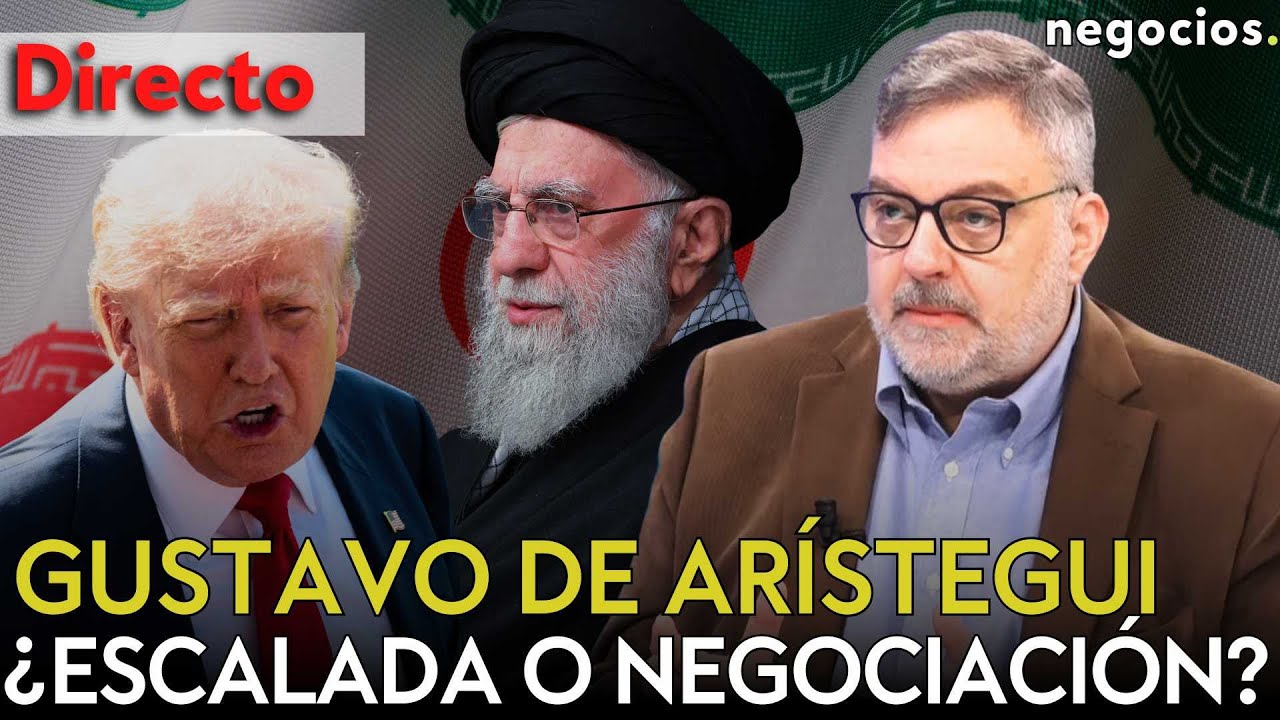 DIRECTO| ARÍSTEGUI: ¿ESCALADA O NEGOCIACIÓN EN IRÁN? ATAQUE MASIVO EN UCRANIA Y CARRERA POR LA IA