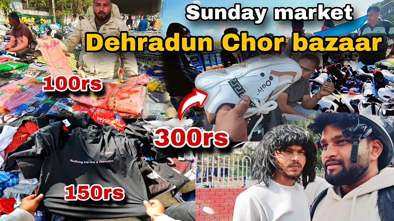 Chor bazaar😱// Summer collection😍// Cheapest market in dehradun😍// Sunday market