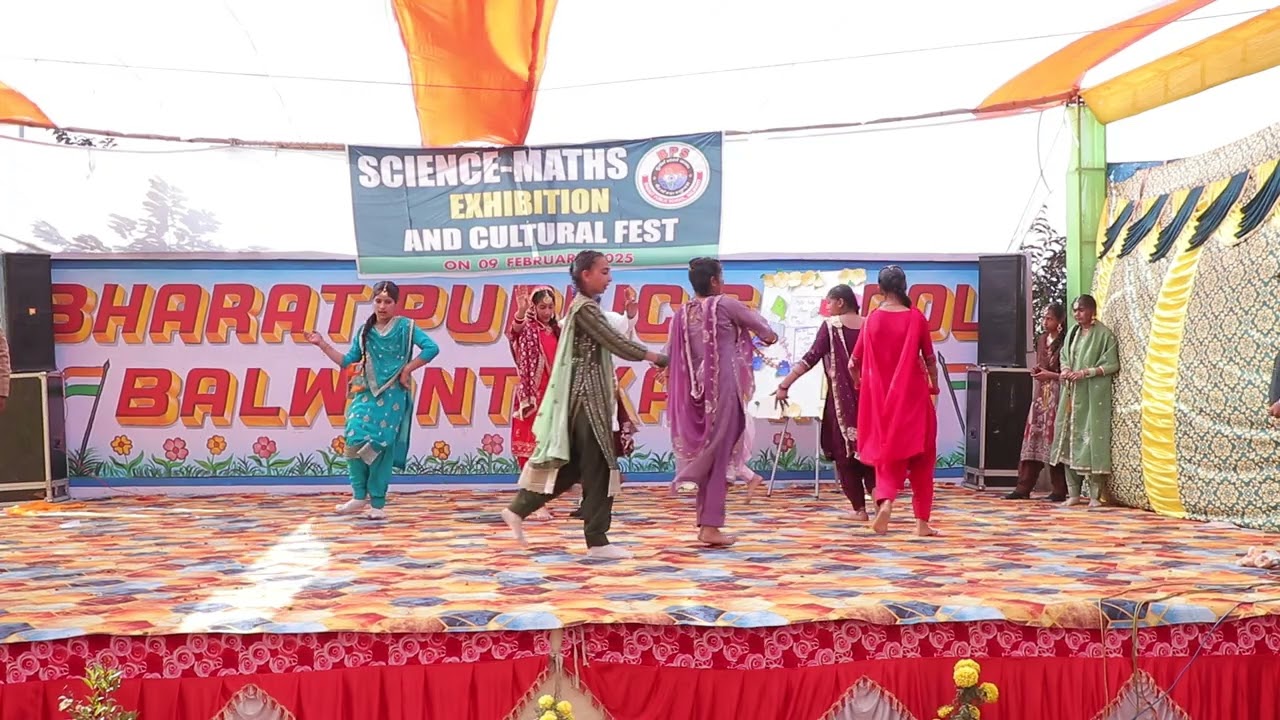 Dheeyan song school dance performance(SCIENCE-MATHS EXHIBITION AND CULTURAL FEST) #punjabisongdance