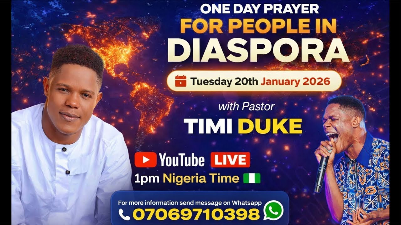 PROPHETIC PRAYER FOR PEOPLE IN DIASPORA