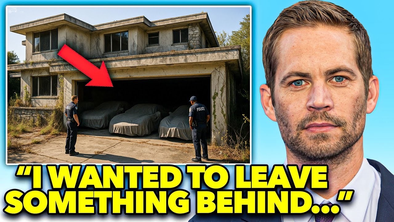 This Is What Was Hidden in Paul Walker’s Garage All Along