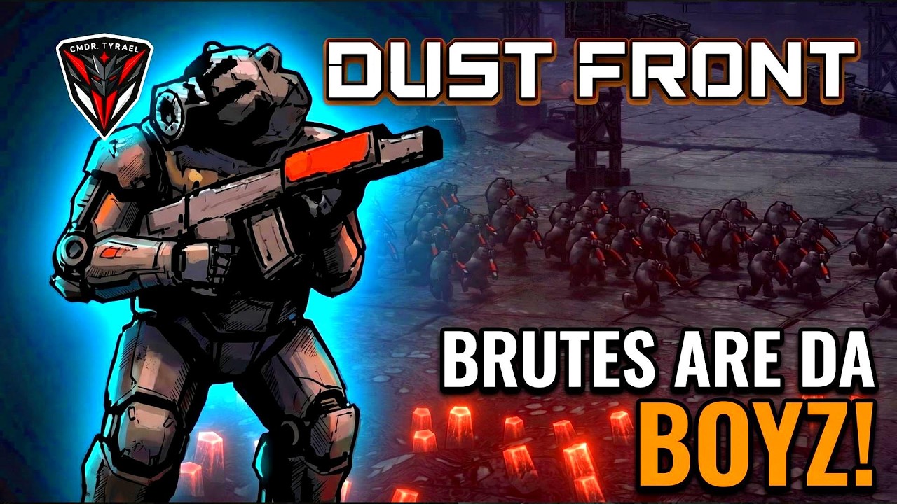 BRUTE SPAM: Attrition Warfare on Max Difficulty | Dust Front RTS