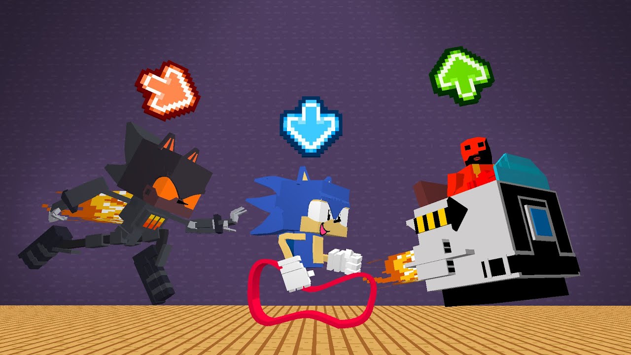FNF Character Test | Gameplay VS Minecraft Animation | Prey HD (Sonic.exe)
