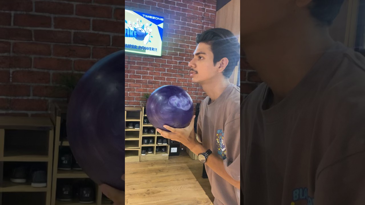 Almost Shot 🔥🎳 #bowlinga300game #bowlingalley