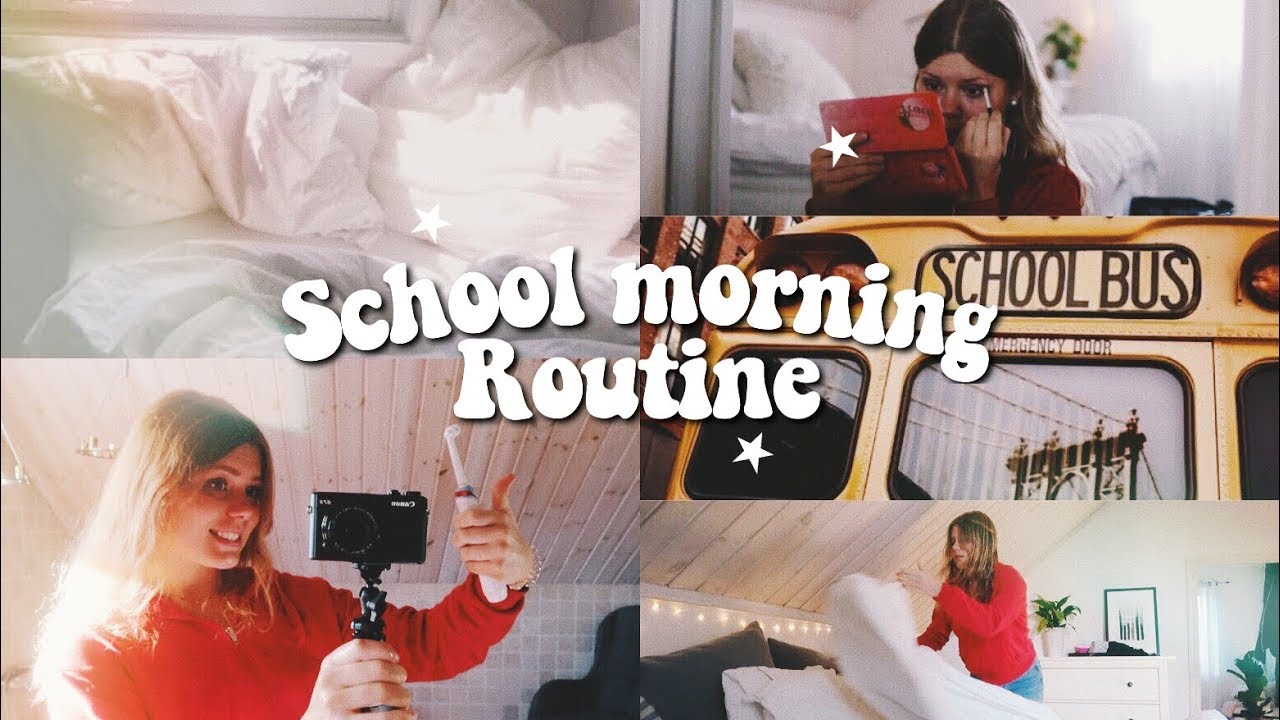 LAST WEEK OF SCHOOL MORNING ROUTINE! VLOG / high school morning routine 2018