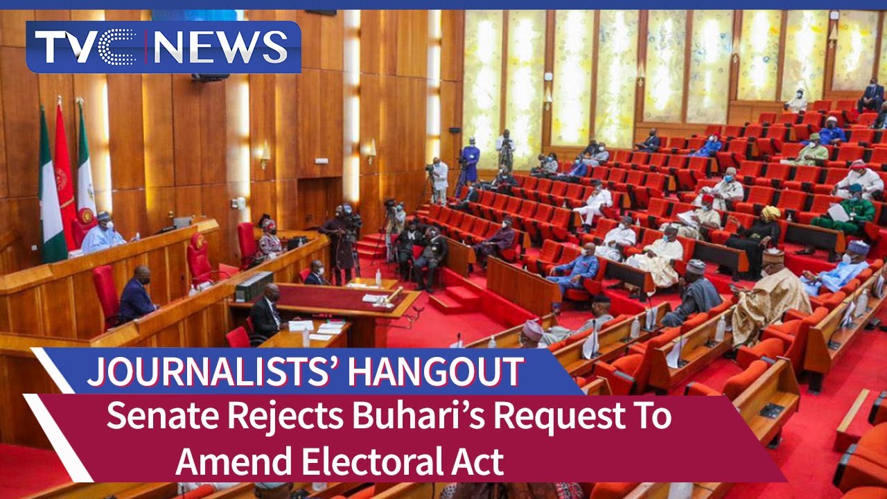 (SEE WHY) Senate Rejects Buhari’s Request To Amend Electoral Act 2022